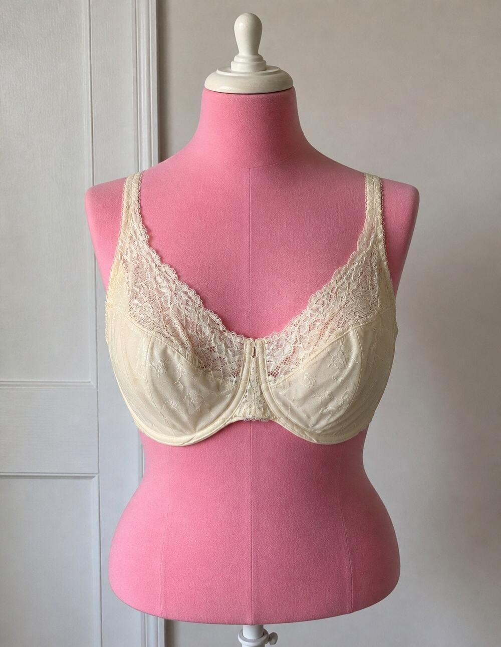 DELIMIRA feminine Ivory Underwire 40G Bra